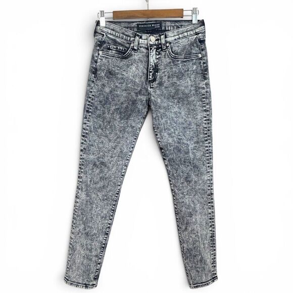 Veronica Beard Denim - veronica beard brooke‎ skinny designer jeans mid rise black acid wash size 28/6